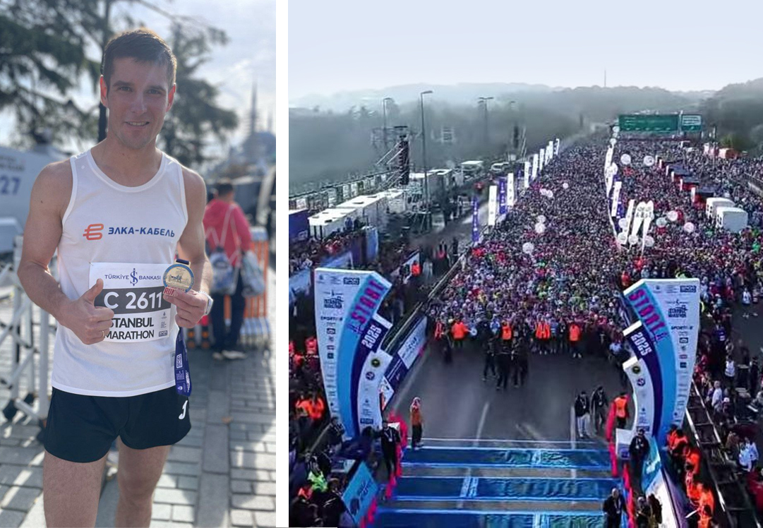 Наш коллега – Дмитрий Шишкин – принял участие в 47 Международном Стамбульском марафоне